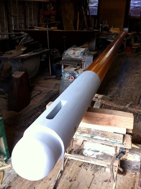 new bowsprit nearly finsihed