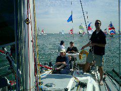 gentle breezes to the Needles as we stay offshore and keep the breeze