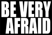 be very afraid event logo