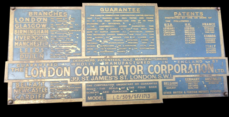 old comptometer